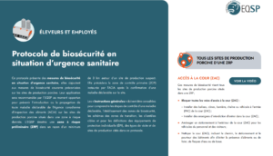 Eleveurs et employés Biosécurité